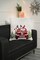 Merry Claus Caravan Jacquard Machine Woven Throw Pillow - 24" X 24"